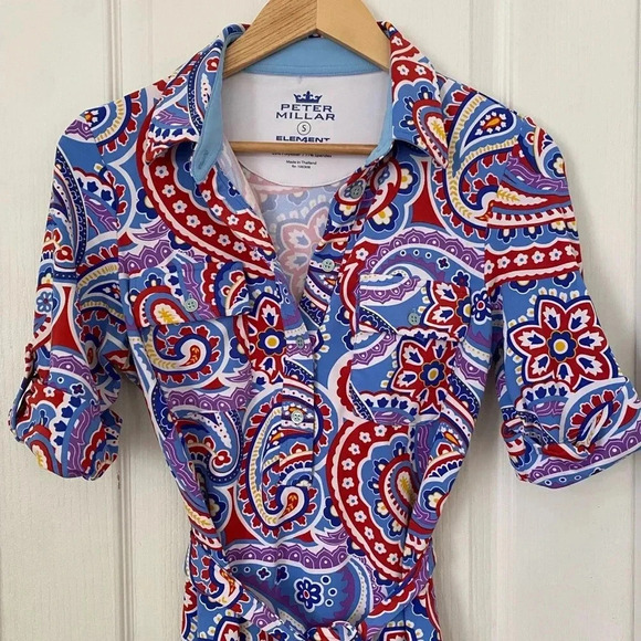 Peter Millar Element Wicking Womens 50+ UPF Stretch Dress - Picture 3 of 7